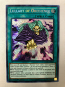 Yugioh Lullaby of Obedience LCKC-EN042 1st Edition Secret Rare NM