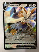 Stoutland V 117/163 Battle Styles Full Art Ultra Rare Pokemon Card Near Mint