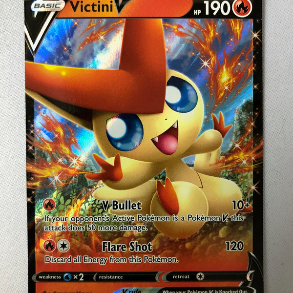Victini V 021/163 Battle Styles Full Art Ultra Rare Pokemon Card Mint