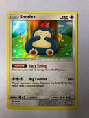 Snorlax 158/214 Unbroken Bonds Holo Rare Pokemon Card NM