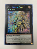 Yugioh ZS-Utopic Sage BROL-EN058 1st Edition Secret Rare Near Mint