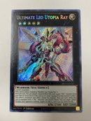 Yugioh Ultimate Leo Utopia Ray  BROL-EN027 Secret Rare 1st Edition Near Mint