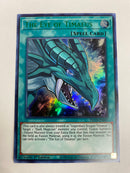 Yugioh The Eye of Timaeus DLCS-EN007 1st Edition Green Ultra Rare Near Mint