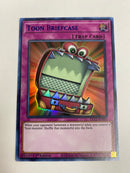 Yugioh Toon Briefcase Blue DLCS-EN080 1st Edition Ultra Rare Near Mint