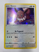 Eevee SWSH127 Black Star Promo Cosmos Holo  Pokemon Card Near Mint