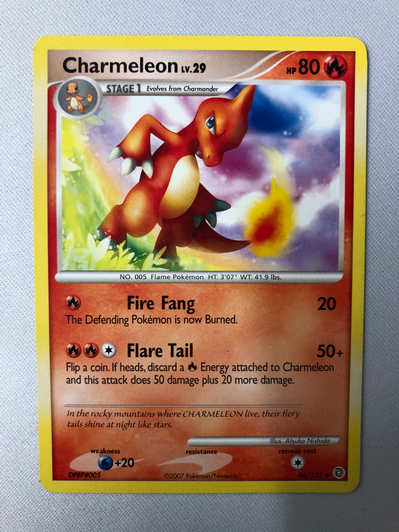 Charmeleon LV.29 46/132 Secret Wonders Non Holo Rare Pokmon Card NM Charmeleon LV.29 46/132 Secret Wonders Non Holo Rare Pokmon Card NM