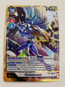 Digimon Omnimon BT5-086 Battle of Omni SR Alternate Art Holo Near Mint