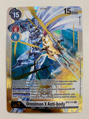 Digimon Omnimon X Anti Body BT5-111 Battle of Omni Holo Near Mint