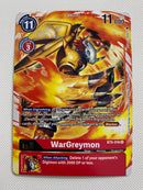Digimon WarGreymon BT5-016R Holo Battle of Omni  Near Mint