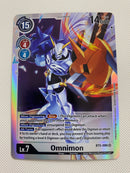 Digimon TCG Omnimon BT5-086 Battle of Omni Holo Near Mint