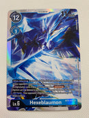 Digimon TCG Hexeblaumon BT5-032 Super Rare Holo Battle of Omni Near Mint