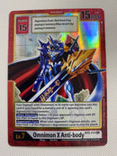 Digimon TCG Omnimon X Anti-body Alternate Art BT5-111 Near Mint