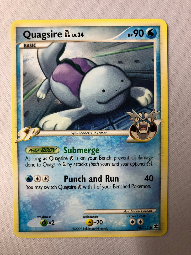 pokemon card quagsire Quagsire 76/111 Rising Rivals Common Pokemon Card NM
