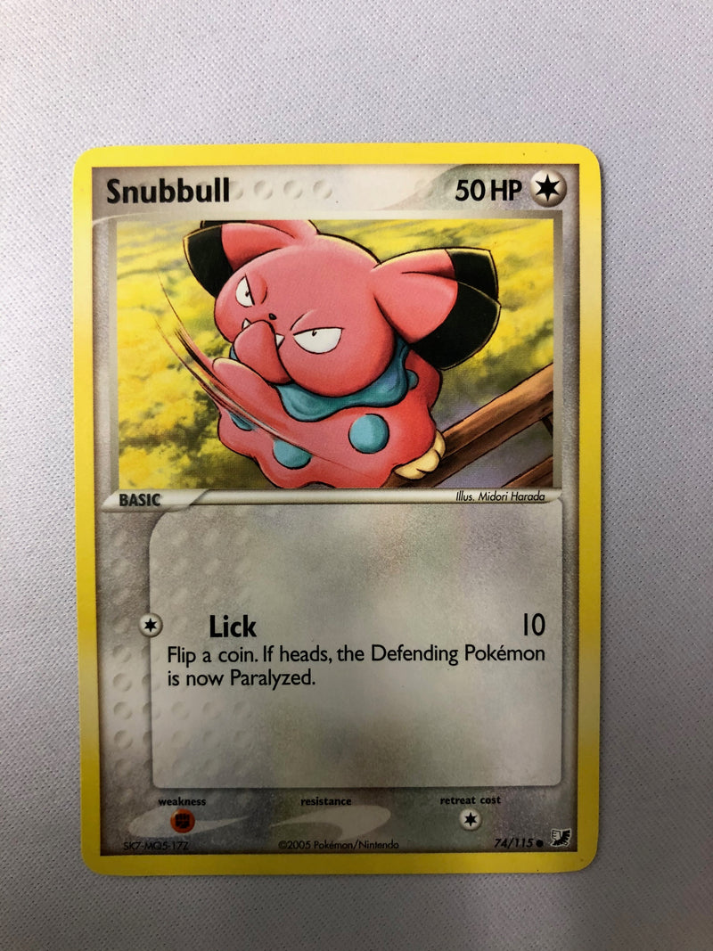 Snubbull 74/115 Unseen Forces Common Pokemon Card NM