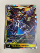 Digimon ShineGreymon BT2-041 SR Holo Near Mint