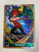 Digimon Rosemon Foil  BT1-082 SR  Holo Near Mint