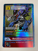 Digimon  MetalGreymon BT1-114 Holo Naer Mint