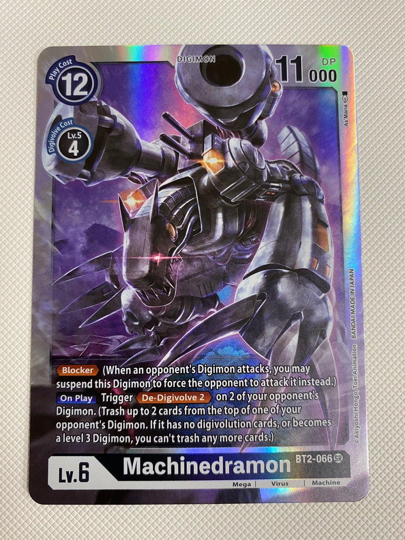 Digimon  Machinedramon BT2-066 Holo Near Mint