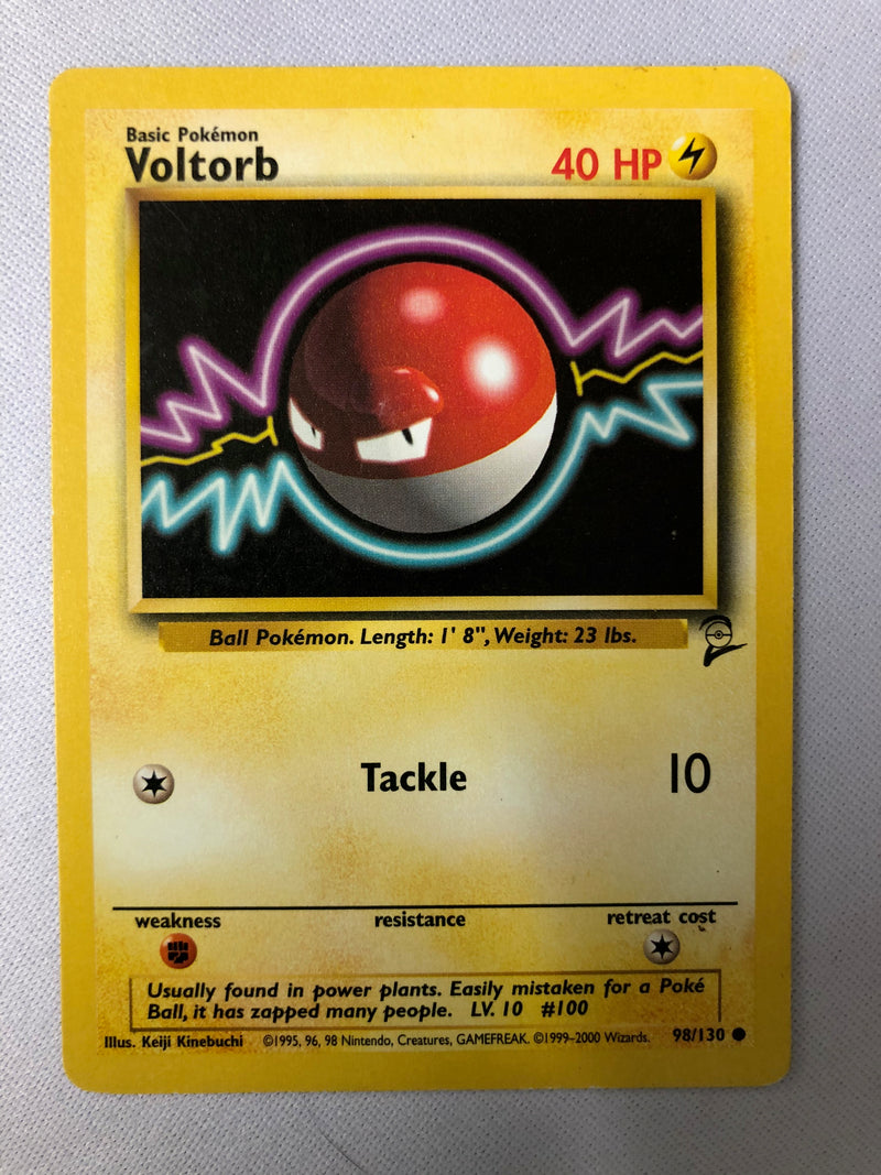 Voltorb 98/130 Base Set 2 Non Holo Common Pokémon Card NM