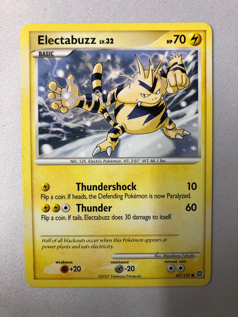 Electabuzz 87/132 Secret Wonders Common Pokemon Card NM