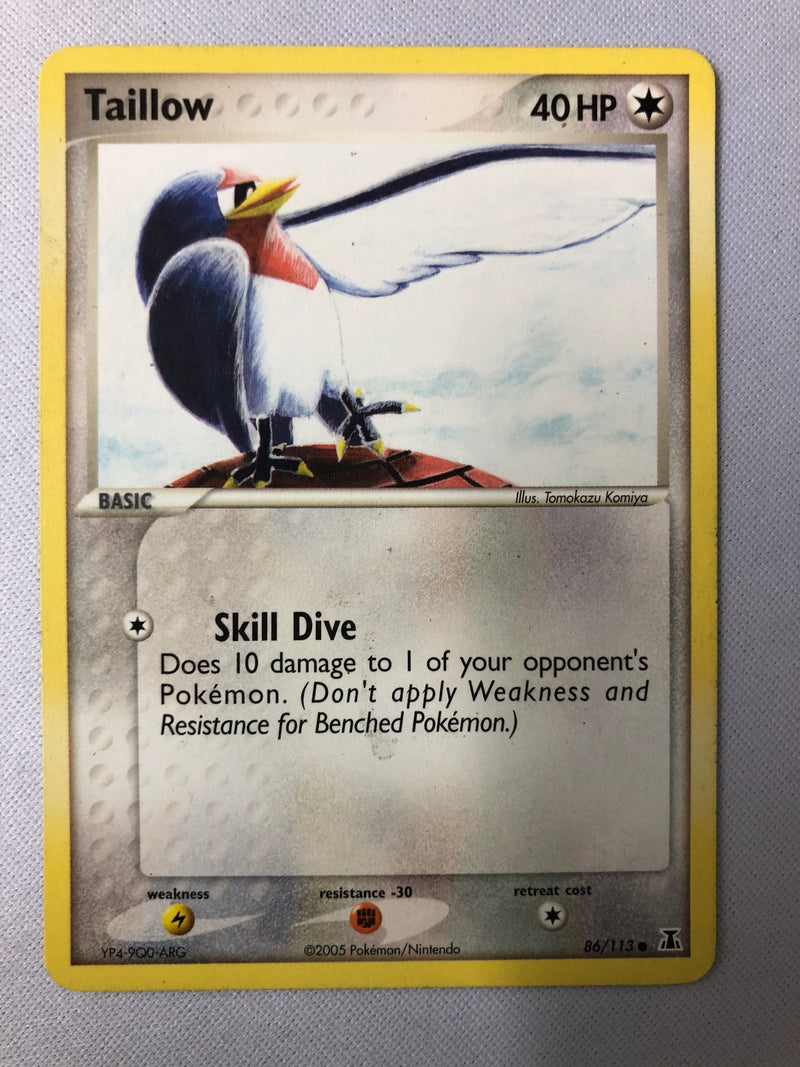 Tailow 86/113 Delta Species Common Pokemon Card NM