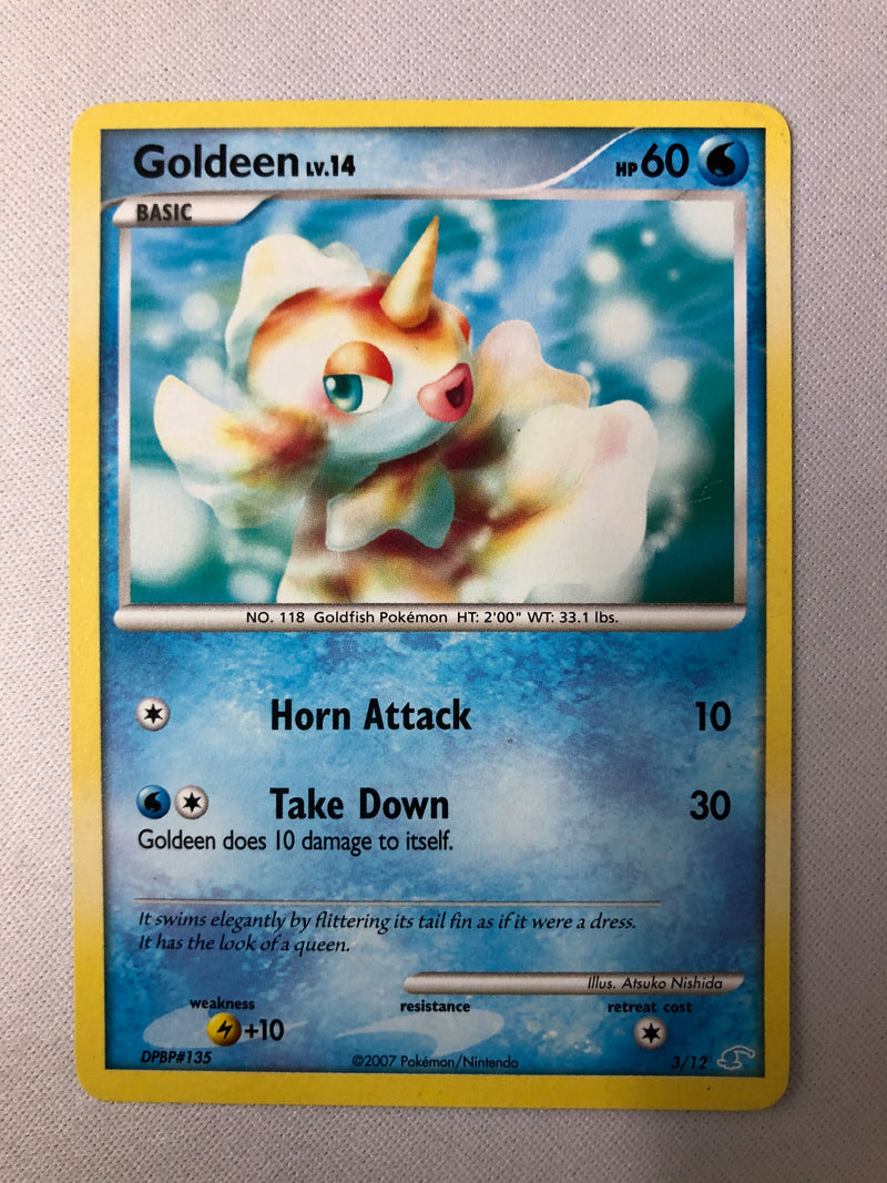 Goldeen 3/12 Manaphy Trainer Kit Common Pokemon Card NM