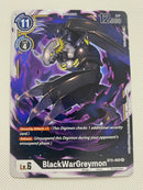 Digimon  BlackWarGreymon BT5-069 Battle of Omni Rare  Near Mint