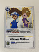 Digimon Tai Kamiya & Matt Ishida  BT5-093  Rare  Near Mint