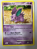 Nidoran LV.9 Male 72/111 Rising Rivals Common Pokemon Card NM