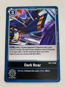 Digimon  Dark Roar  BT4-110 Rare Near Mint