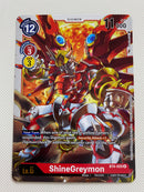 Digimon  ShineGreymon BT4-020 Rare Near Mint