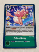 Digimon Pollen Spray BT4-107 Rare Near Mint