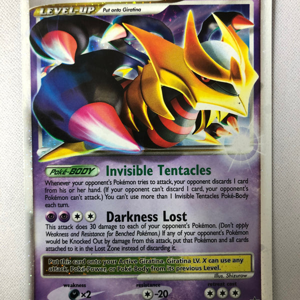 Giratina LV.X DP38 Diamond & Pearl Black Star Promo Holo Pokemon Card