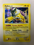 Raikou LV.42 16/132 Secret Wonders Holo Rare Pokemon Card NM