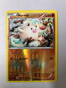 Mankey 59/116 Plasma Freeze Reverse Holo Common Pokeomn Card NM