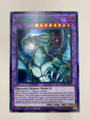 Yugioh! Amulet Dragon Green Font DLCS-EN005 Ultra Rare 1st Edition Near Mint