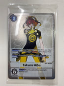 Digimon Takumi Aiba  BT5-091 Box Topper Near Mint