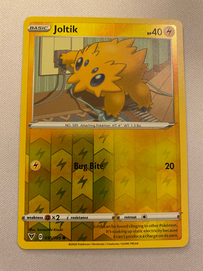 Joltik 055/185 Reverse Holo Vivid Voltage Pokemon Card Near Mint