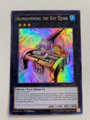 Yugioh Humhumming the Key Djinn  WSUP-EN023  Super Rare 1st Edition Near Mint