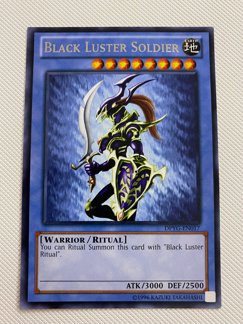 Yugioh Black Luster Soldier  DPYG-EN017  Rare Near Mint