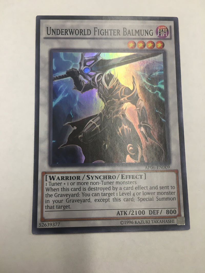 Underworld  Fighter Balmung AP06-EN009 Super Rare Yugioh TCG Near Mint