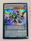 Yugioh  Clear wing fast dragon DUDE-EN011 Ultra Rare 1st Edition  Near Mint