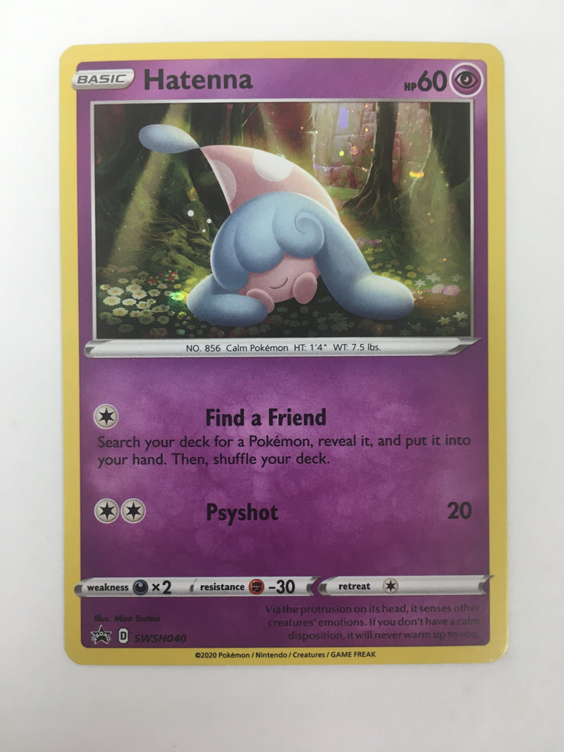 Hatenna SWSH040 Sword & Shield Promo Near Mint
