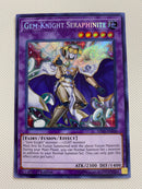 Yugioh  Gem-Knight Seraphinite SHVA-EN048 1st Edition Secret Rare Near Mint