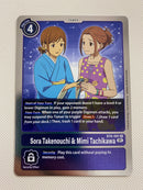 Digimon Sora Takenouchi Mimi Tachikawa BT6-091 Rare Naer Mint
