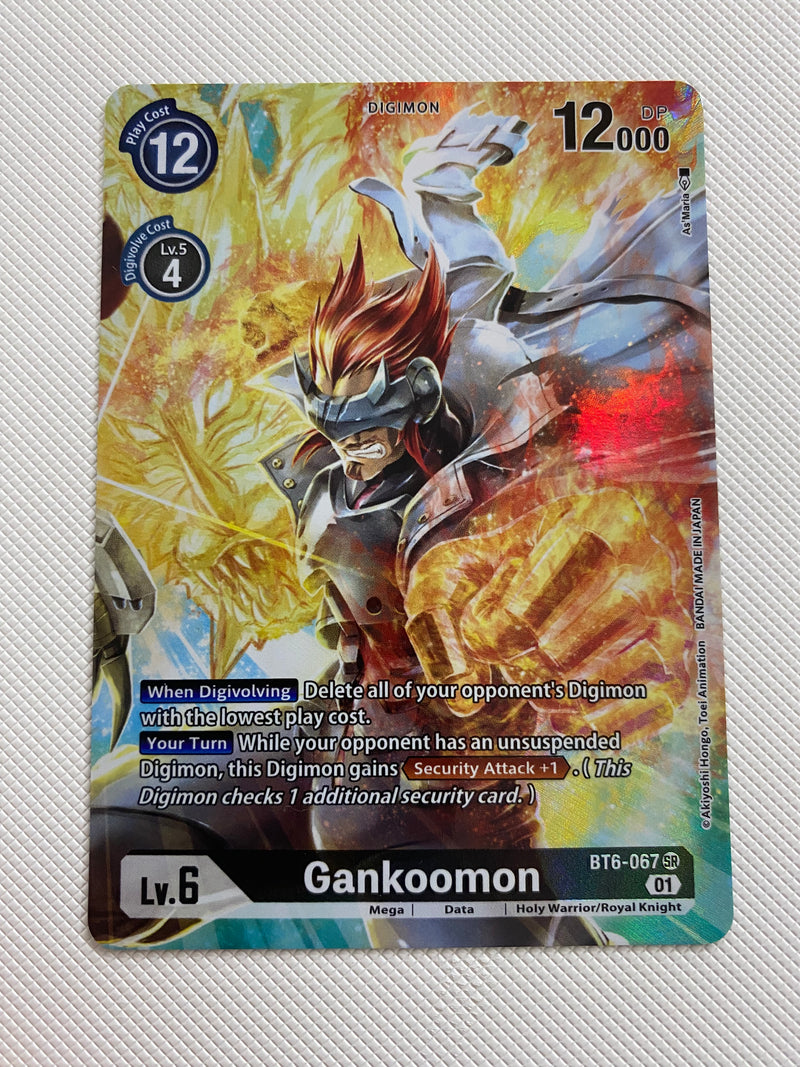 Digimon TCG Gankoomon BT6-067  Holo Near Mint