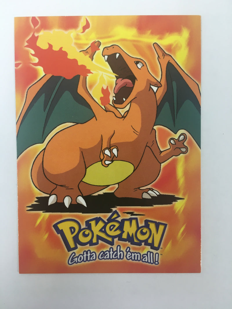 Charizard Topps E6 of 12 Near Mint Topps Trading Cards