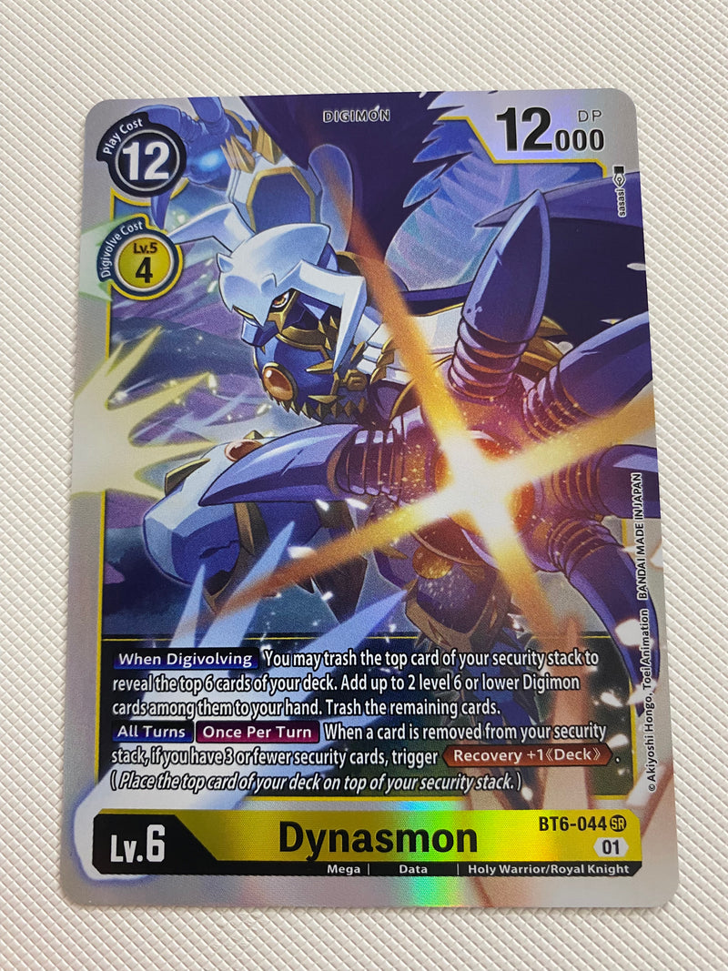 Digimon TCG Dynasmon  BT6-044 SR Holo Near Mint
