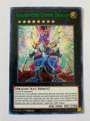Yugioh Galaxy-Eyes Cipher Dragon Green DLCS-EN125 1st Edition Ultra Rare Near Mint