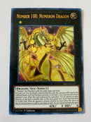 Yugioh Number 100: Numeron Dragon DLCS-EN117 1st Edition Ultra Rare Near Mint